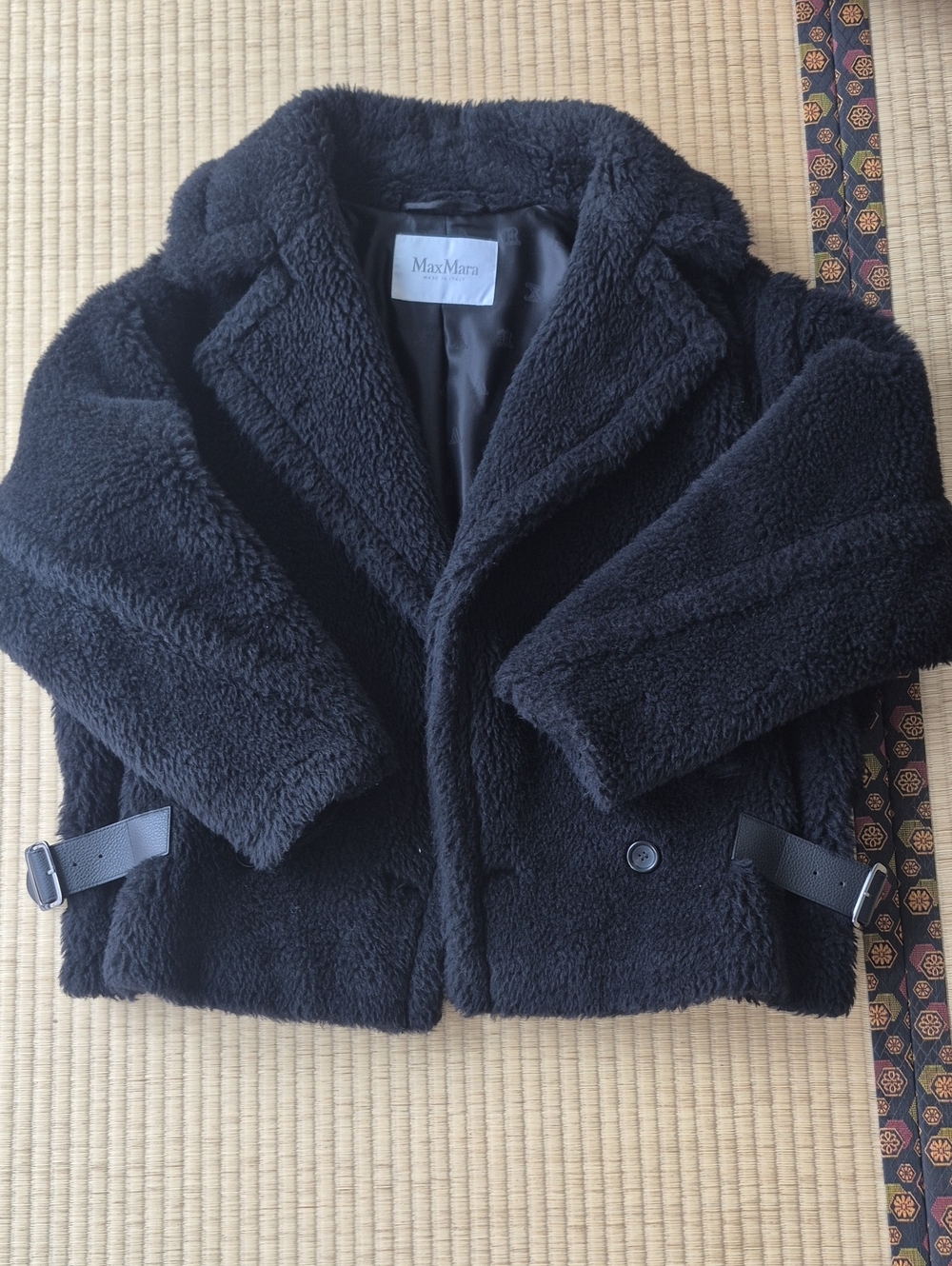 Max Mara Biker Teddy Coat